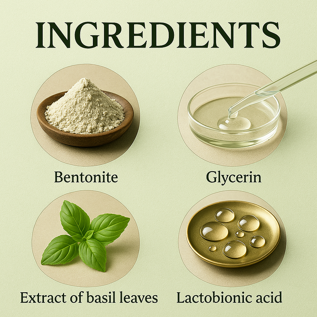 Holy Basil Bubble Deep Mask